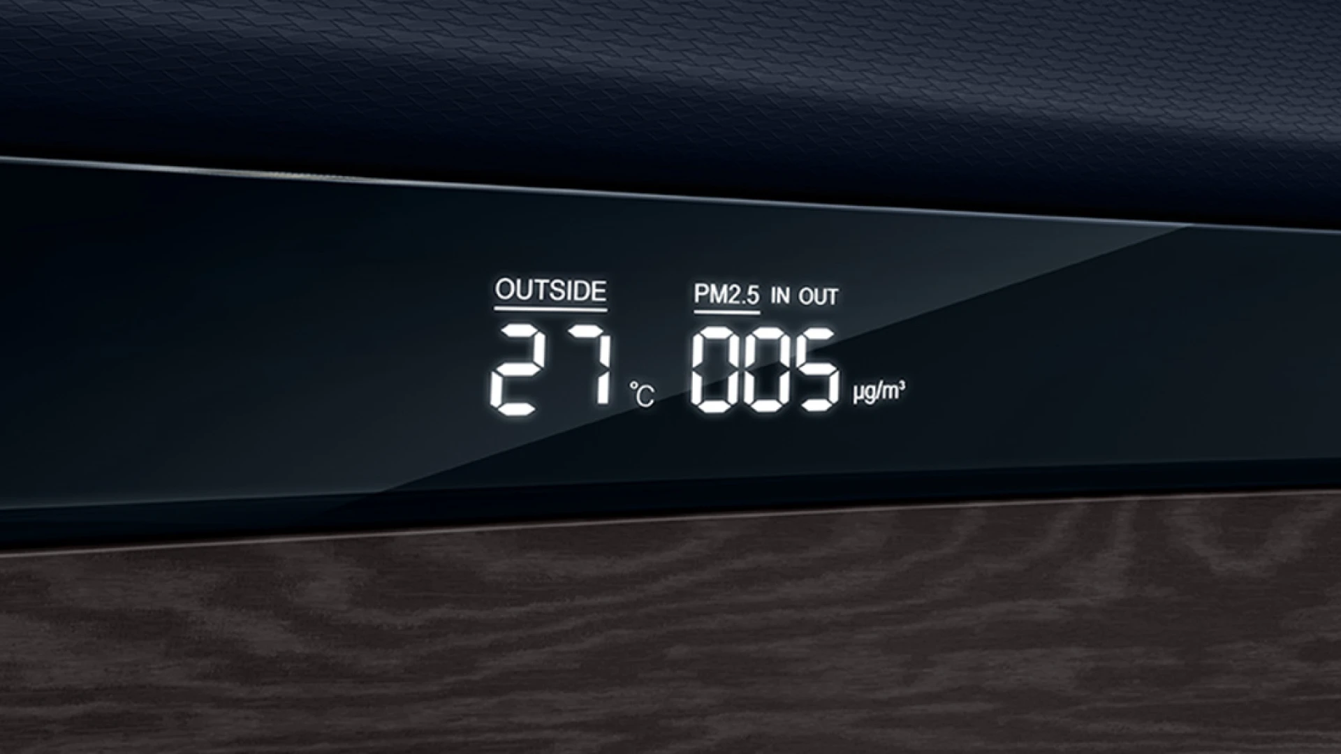External Environment Sensing Digital Display Screen
